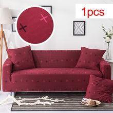 Load image into Gallery viewer, Cross pattern Elastic Stretch Universal Sofa Covers Sectional Throw Couch Corner Cover Cases for Furniture Armchairs Home Decor